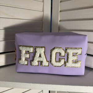 NWOT Cosmetic Makeup Toiletry Bag | Face | Purple